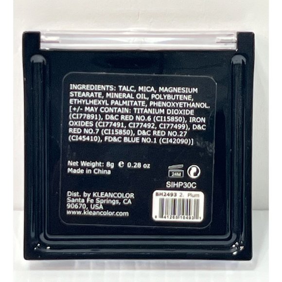 Kleancolor - Bashful Glow Luminous Finishing Powder - # 02 Plum - Picture 6 of 6